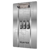 Silver HiTech Code Locker Klemmbrett (Links)