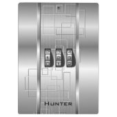 Silver HiTech Code Locker Klemmbrett (Rückseite)