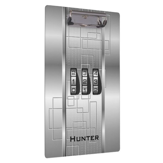 Silver HiTech Code Locker Klemmbrett (Rechts)
