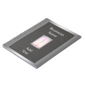 Silver Holistic Healing Hands Notizblock (Linke Seite)