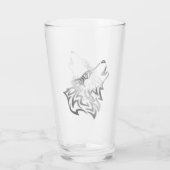 Silver Howling Wolf Glas (Rückseite)