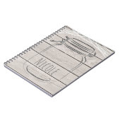 Silver Imitats Glitzer Mason Jar Sparkle Rustikale Notizblock (Linke Seite)