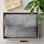 Silver Imitats Leather Seidenpapier (Geschenk)