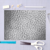 Silver Imitats Leather Seidenpapier (Handwerk)