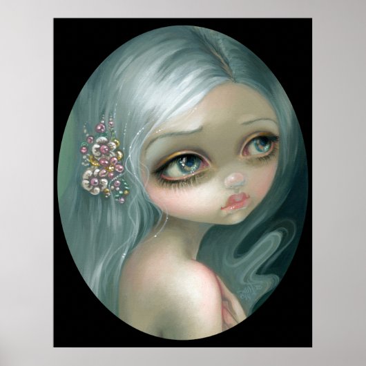 Silver Introspection ART DRINT Kunst Poster (Vorne)