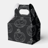 Silver Jack O' Lantern Halloween Geschenkschachtel (Vorderseite)