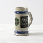 SILVER JACKET SHOWDOWN BEER STEIN BIERGLAS (VorderseiteRechts)