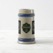 SILVER JACKET SHOWDOWN BEER STEIN BIERGLAS (Mittel)