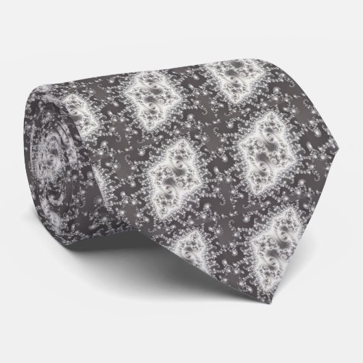 Silver Jellyfish Krawatte (Gerollt)