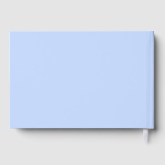 Silver Joined Hearts Gästebuch (Rückseite)