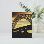 Silver Jubilee Bridge Postkarte (Stehend Vorderseite)
