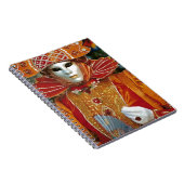 Silver Kabuku Mask Notizblock (Rechte Seite)