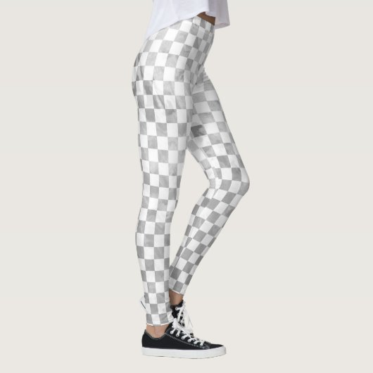 Silver Karo Leggings (Rechts)