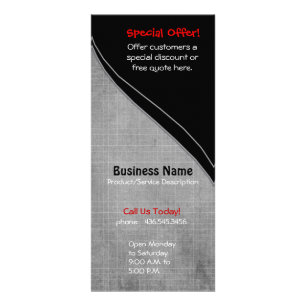 Silver Karo Werbekarte