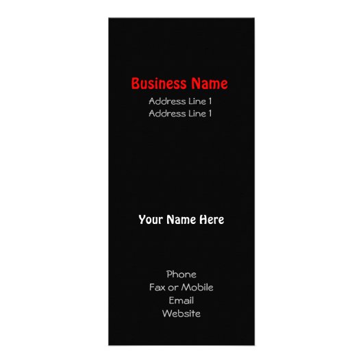 Silver Karo Werbekarte (Hinten)