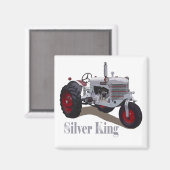 Silver King Tractor Magnet (Vorderseite/Rückseite)