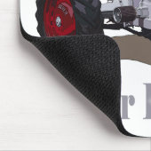 Silver King Tractor Mousepad (Ecke)