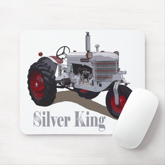 Silver King Tractor Mousepad (Mit Mouse)