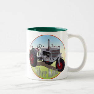 Silver King Tractor Zweifarbige Tasse