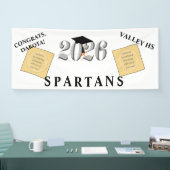 Silver-Klasse des Abschlusses 2026 Banner (Messe)