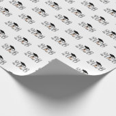 Silver-Klasse des Abschlusses 2026 Geschenkpapier (Ecke)