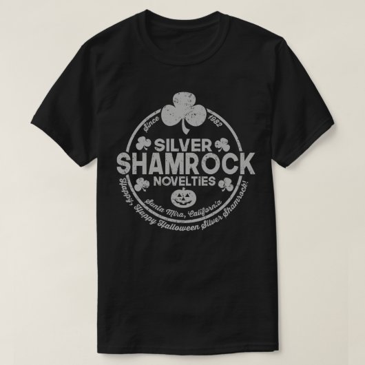 Silver Kleeblatt Novelties T-Shirt (Design vorne)