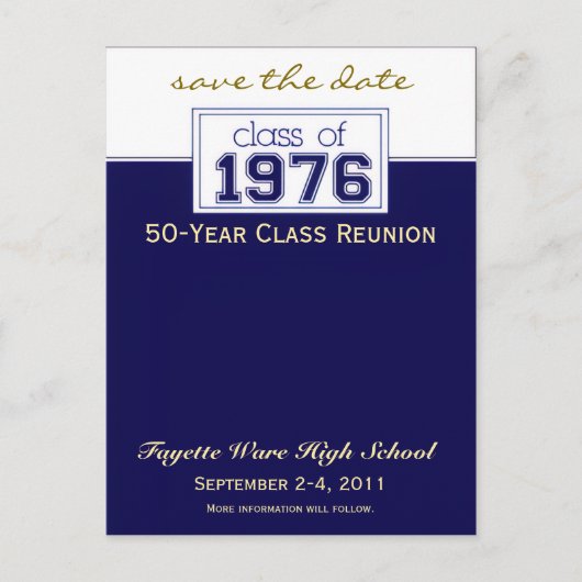 Silver Knights Class Reunion Postkarte (Vorderseite)