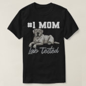 Silver Labrador Retriever Mama Silver Labrador get T-Shirt (Design vorne)