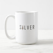Silver Labrador Tasse (Links)
