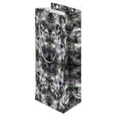 Silver Lace Geschenktüte Für Weinflaschen (Rückseite Schrägansicht)