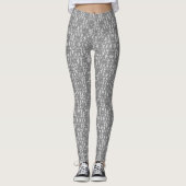 Silver Lace Komfortables, sexy Niedliches Classy W Leggings (Vorderseite)