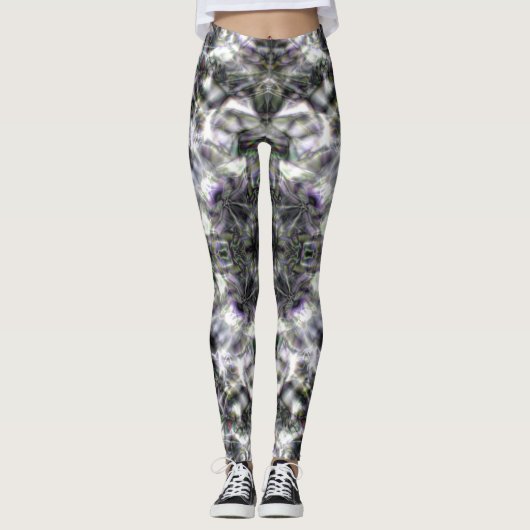 Silver Lace Leggings (Vorderseite)