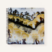 Silver Lace Onyx Notizblock (Vorderseite)