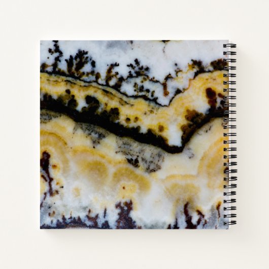 Silver Lace Onyx Notizblock (Rückseite)