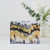 Silver Lace Onyx Postkarte (Stehend Vorderseite)