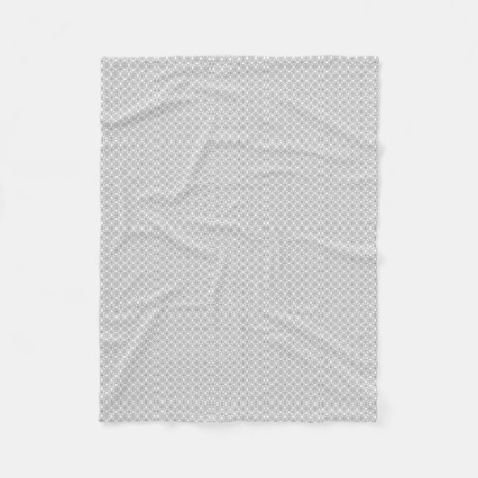 Silver Lace Pattern Fleecedecke (Vorderseite)
