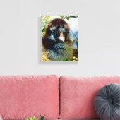 Silver Laced Cochin Chick Leinwanddruck (Insitu (Wohnzimmer))