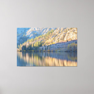 Silver Lake Herbst Leinwanddruck