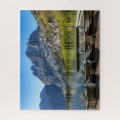 Silver Lake mit Carson Peak Puzzle (Vertikal)