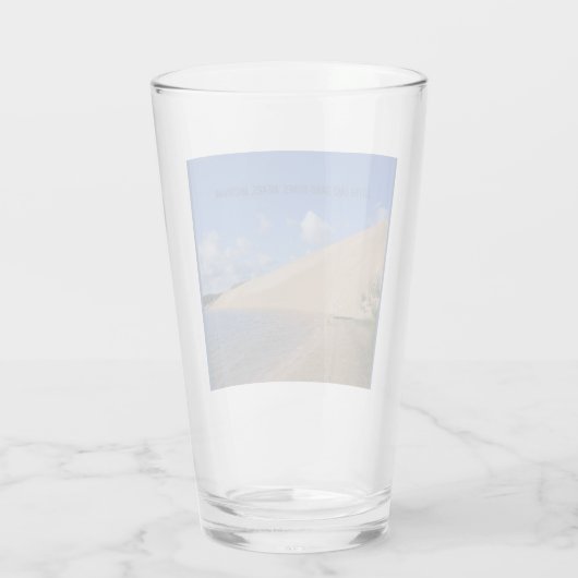 Silver Lake Sand Dunes, Mears, Michigan Glas (Rückseite)