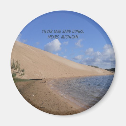 Silver Lake Sand Dunes, Mears, Michigan Magnet (Vorne)