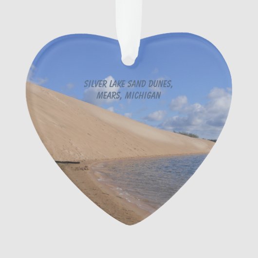 Silver Lake Sand Dunes, Mears, Michigan Ornament (Vorderseite)