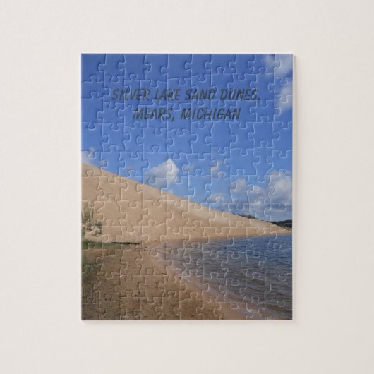 Silver Lake Sand Dunes, Mears, Michigan Puzzle (Vertikal)