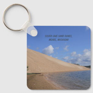 Silver Lake Sand Dunes, Mears, Michigan Schlüsselanhänger