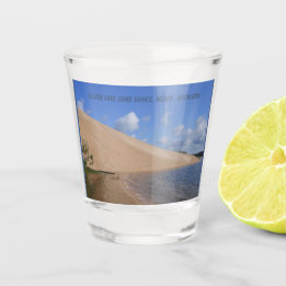 Silver Lake Sand Dunes, Mears, Michigan Schnapsglas