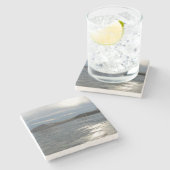 Silver Lake Sand Dunes Steinuntersetzer (Seitenansicht)