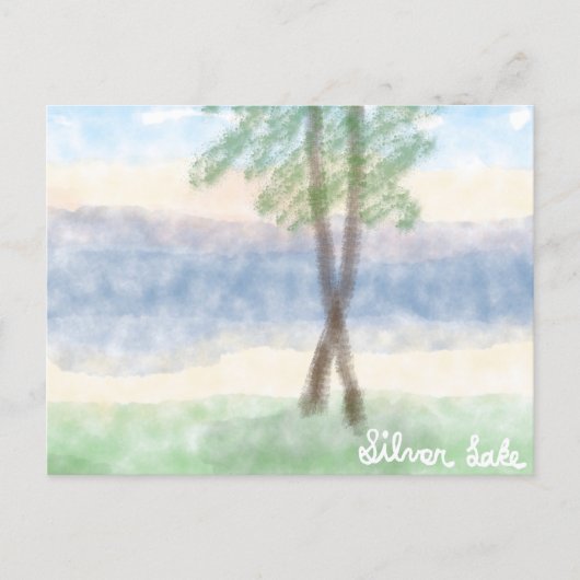 Silver Lake Westküste Michigan Postkarte (Vorderseite)