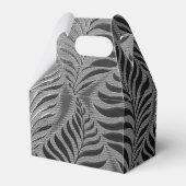 Silver Leaf Motif Gable Geschenkschachtel (Rückseite)