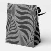 Silver Leaf Motif Zent Geschenkschachtel (Rückseite)