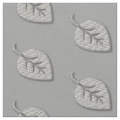 Silver Leaf Muster Stoff (Nahaufnahme)